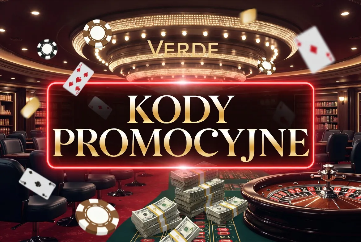 Kod promocyjny Verde Casino — pole na kupon w panelu kasy